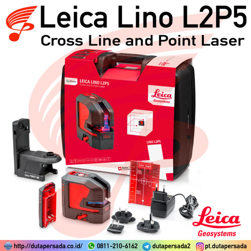 Leica Lino L2P5 Auto Leveling Combination Line and Dot Laser - L2