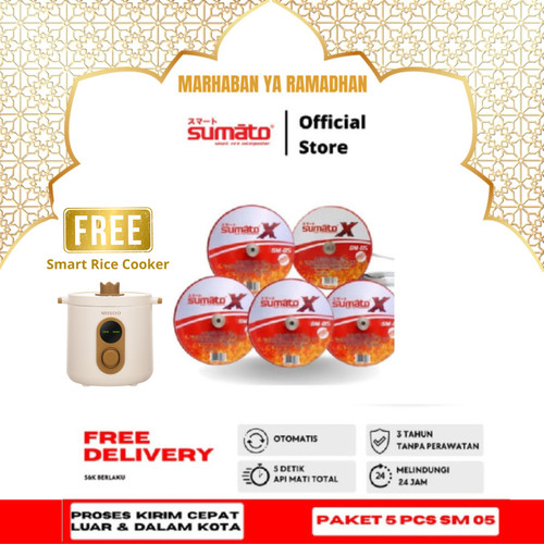 Sumato - Alat Pemadam Api Otomatis Bundling 5 pcs SM 05