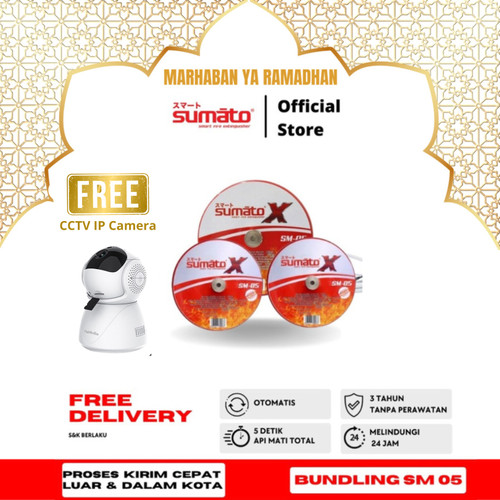 Sumato - Alat Pemadam Api Otomatis Bundling 3 pcs SM 05