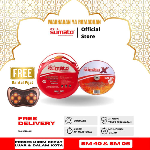 Sumato - Alat Pemadam Api Otomatis Bundling 2 Pcs SM 05 SM 40