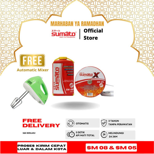 Apar-Free Marchandise bundling SM05 dan SM08 Pemadam otomatis Sumato