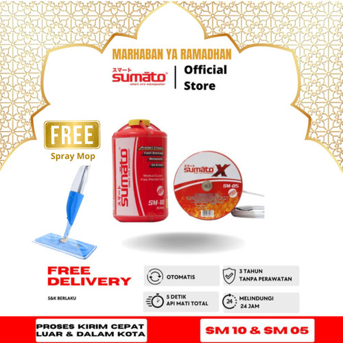 Apar-Free Marchandise bundling SM05 dan SM10 Pemadam otomatis Sumato