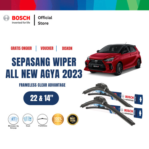 [EZR.2400081] ⁠Bosch Wiper Mobil Suzuki All New Ertiga 2019-On Advantage  22 dan 16 Inci