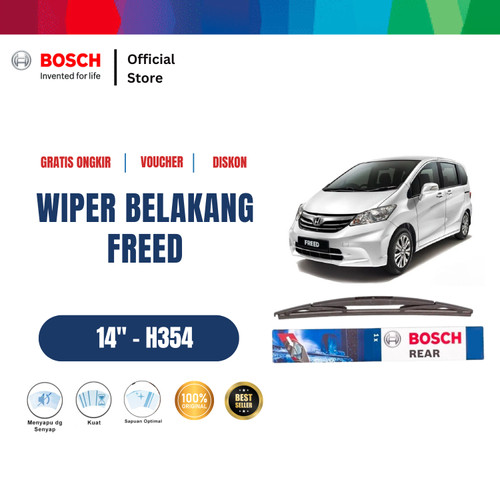 [EZR.2400170] Bosch Rear Wiper Belakang Mobil Honda Freed Lock 3 14" H354