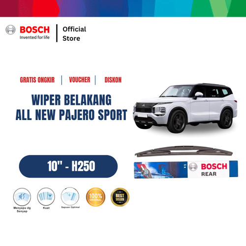 [EZR.2400175] Bosch H250 Wiper Belakang Mobil All New Pajero Sport - 1 Pcs