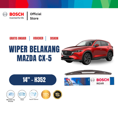 [EZR.2400178] Bosch Rear Wiper Belakang Mobil Mazda CX-5 Rock Lock 2 14" H352