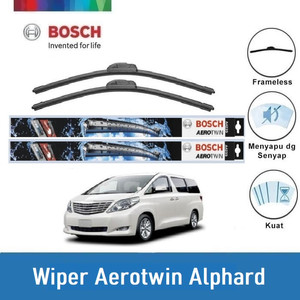 Bosch Wiper Mobil Aerotwin Premium Untuk Alphard