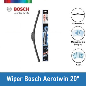 [EZR.2400191] Bosch Wiper Mobil Aerotwin Premium Frameless Ukuran 20 Inch