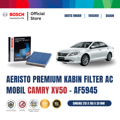 [EZR.2400206] Bosch AF5945 Aeristo Premium Filter Kabin Anti Virus Mobil Camry XV50