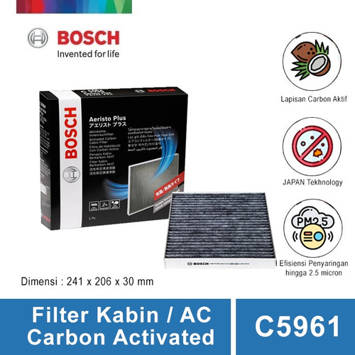 [EZR.2400242] Bosch C5961 Carbon Filter Kabin Filter AC mobil Mazda CX-5 Gen1