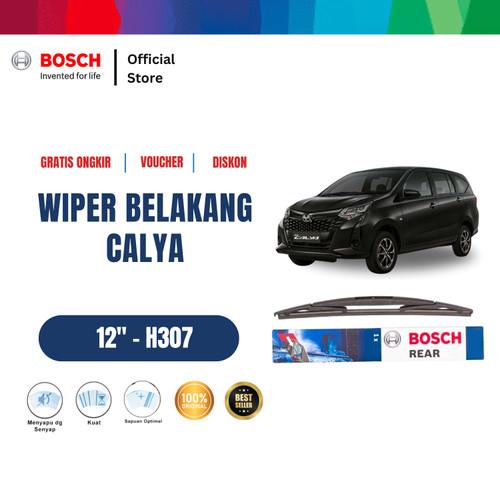 [EZR.2400264] Bosch Rear Wiper Belakang Mobil Toyota Calya Rock Lock 12" H307