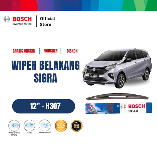 [EZR.2400265] Bosch Rear Wiper Belakang Mobil Daihatsu Sigra Rock Lock 12" H307
