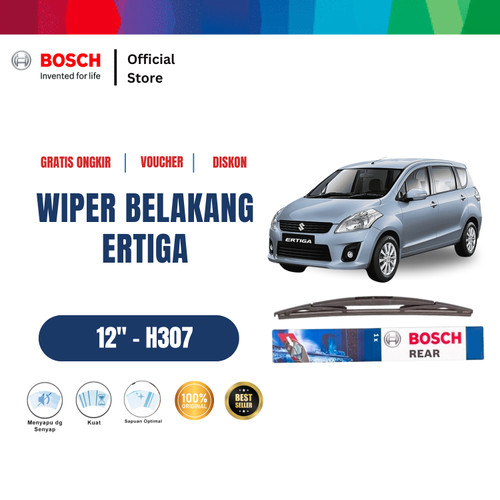 [EZR.2400269] Bosch Rear Wiper Belakang Mobil Suzuki Ertiga "12" H307