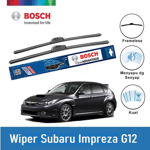 [EZR.2400449] Bosch Sepasang Wiper Subaru Impreza G12 Frameless Advantage 24 & 16