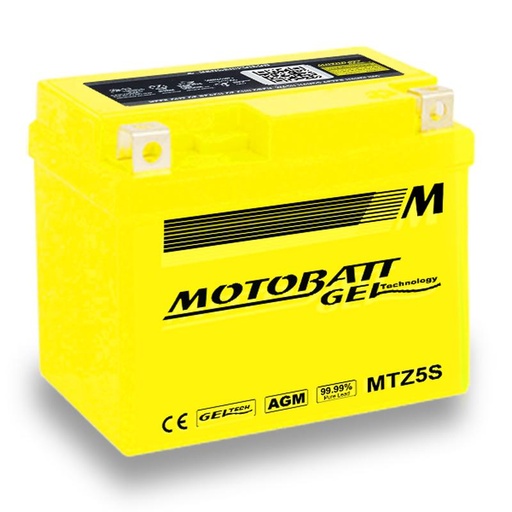 [EZR.1100047] Motobatt Gel MTZ5S - 4.2Ah (Garansi 6 Bulan)