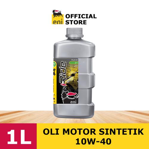 [EZM.7000008] Oli Motor ENI i-Ride Moto 4T Matic ID 10W-40 - 1 Liter 1 Dus isi 12pcs
