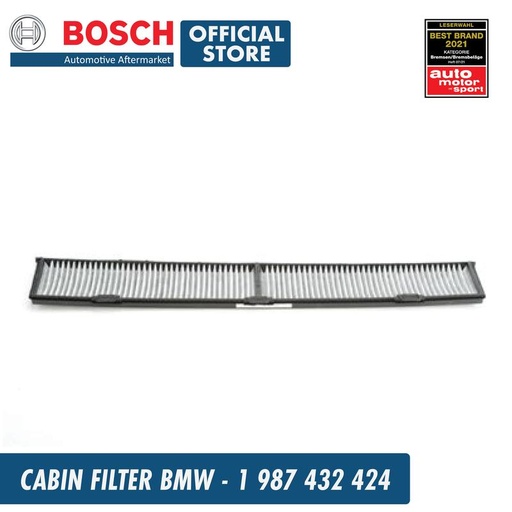 BOSCH Filter Cabin (Carbon) for BMW - 1987432424