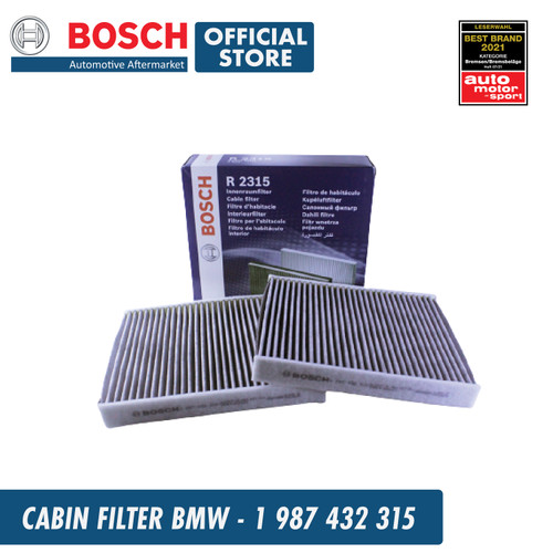 BOSCH Filter Cabin (Carbon) for BMW - 1987432315