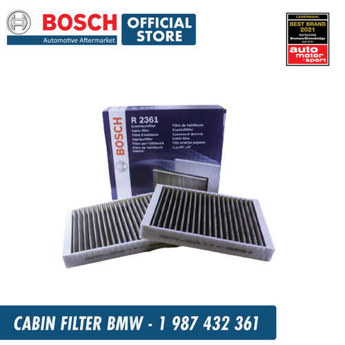 BOSCH Filter Cabin (Carbon) for BMW - 1987432361