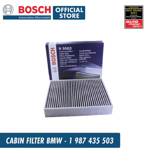 BOSCH Filter Cabin (Carbon) for BMW - 1987435503