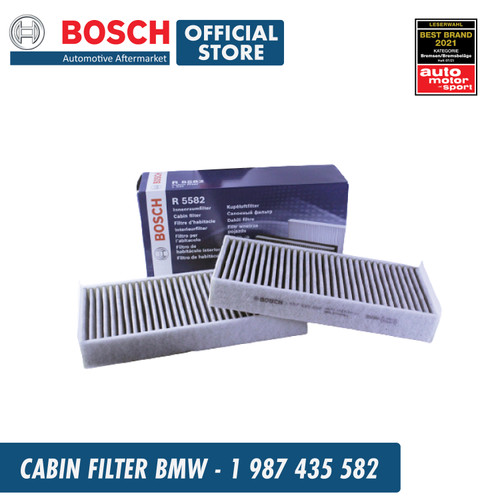 BOSCH Filter Cabin (Carbon) for BMW - 1987435582