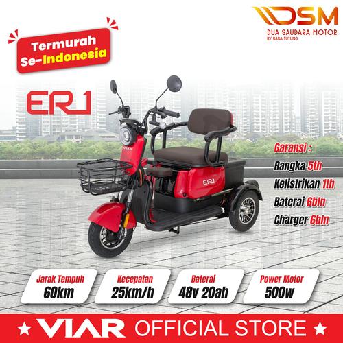 [EZM.1150143] Sepeda Motor Listrik Murah Viar Roda Tiga Tipe ER1