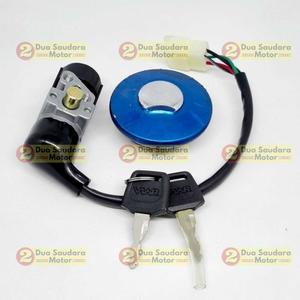 [EZM.1150412] Kunci Kontak Viar Karya Bit 100 cc Matic Tahun 2015 ke Atas / Key Set