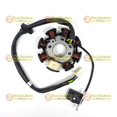 [EZM.1150490] Spul Viar Roda Tiga Karya Bit 100 cc Tahun 2015 ke Atas / Stator Comp