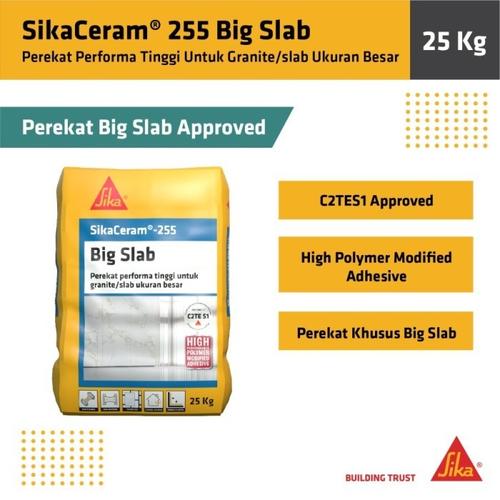 [EZM.6700010] Sika Sikaceram 255 Big Slab Perekat Granit Keramik Ukuran Besar 25Kg