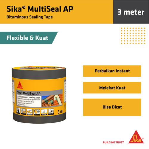 [EZM.6700034] Sika Multiseal AP 10cm x 3m Perekat Multiguna instan Kebocoran
