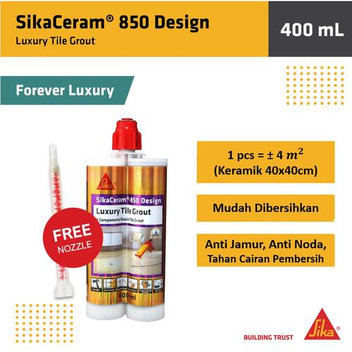 [EZM.6700038] SikaCeram 850 Design TileGrout Epoxy Grout Glitter Nat Keramik 400ml
