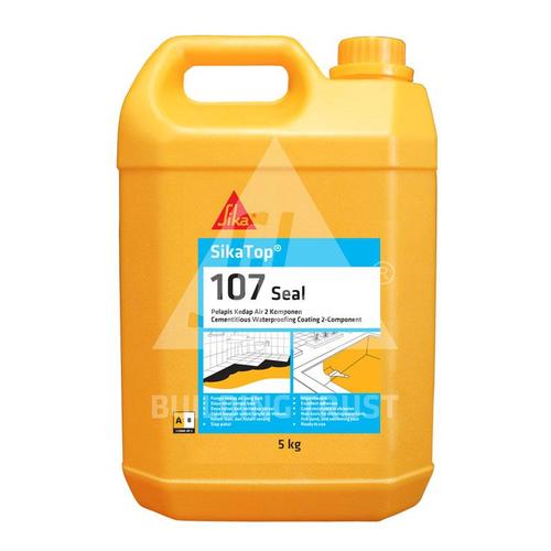 [EZM.6700048] SikaTop 107 Seal Komponen A Cairan Pelapis Anti Bocor Atap 5Kg