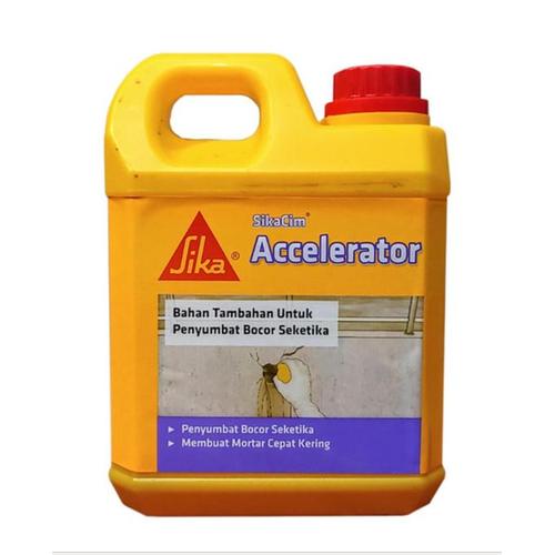[EZM.6700062] Sikacim Accelerator Aditif Sumbat Beton Bocor Cepat Keras 900ml