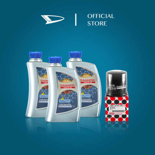 Daihatsu Genuine Oil 0W-16 SN SP/GF-6 Fully Synthetic Oil 3L+OilFilter
