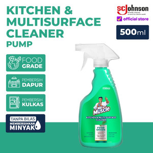 [EZR.0700562] Mr Muscle Kitchen & Multi-Surface Cleaner Pump 500ml- pembersih kulkas