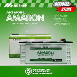 [EZR.0700568] Aki Genset Amaron Dry N120 / 115F51 Aki Basah 12V / 120Ah
