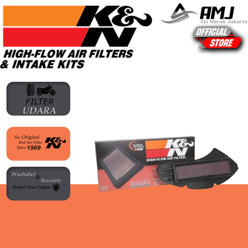 [EZR.0700586] FILTER UDARA K&N Yamaha Nmax 155 / GPD YA-1215 Original K&N