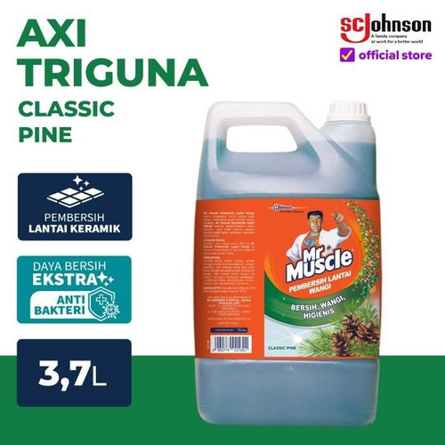 [EZR.0700594] Mr Muscle Pembersih Lantai Wangi Galon 3,7L Pengharum lantai Pewangi