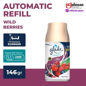 [EZR.0700605] Glade Matic Spray Refill 146gr Pengharum Ruangan Pewangi Ruangan
