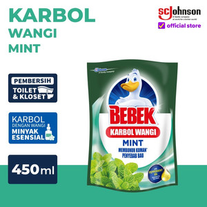 [EZR.0700626] Bebek Karbol Wangi Mint Pouch 450 mL