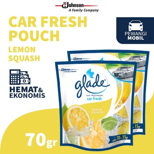 [EZR.0700631] (Dapat 2Pcs) Glade One For All Lemon Squash 70gr Pengharum Ruangan