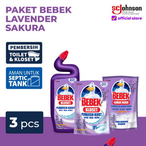 [EZR.0700659] Paket Bebek Lavender Sakura Kebersihan Rumah Tangga