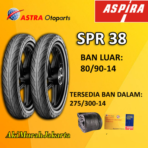 Ban Luar Aspira SPR 38 TUBETYPE 80/90-14 275/300-14 Original ASTRA