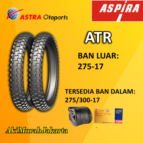 Ban Luar Aspira ATR TUBETYPE 275-17 275/300-17 80/90-17 Original