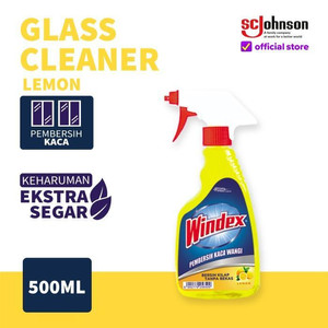 [EZR.0700710] Windex Liquid Lemon Pump 500mL Pembersih Kaca Serbaguna