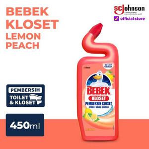 [EZR.0700712] Bebek Kloset Lemon Peach 450mL Pembersih Kamar Mandi