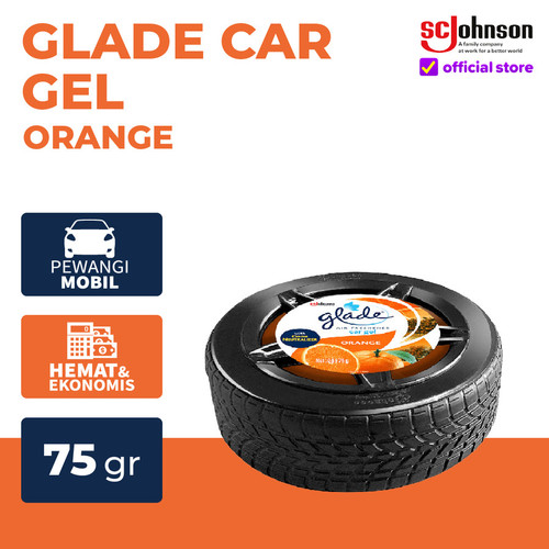 [EZR.0700771] Glade Car Gel Orange 75gr