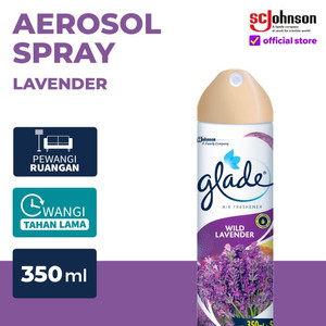 [EZR.0700802] Glade Aerosol Wild Lavender 350ml