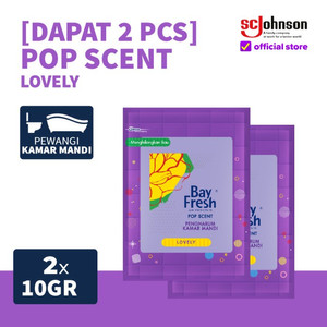 [EZR.0700823] [Dapat 2 Pcs] Bayfresh Pop Scent Lovely 10gr