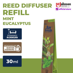 [EZR.0700833] Bayfresh Reed Diffuser Refill Pengharum Ruangan Mint Eucalyptus